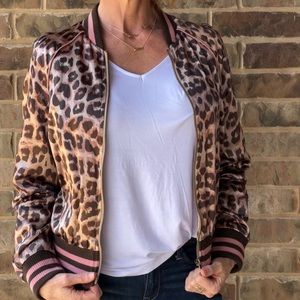 Mother Satin Bomber Chrishell Selling Sunset